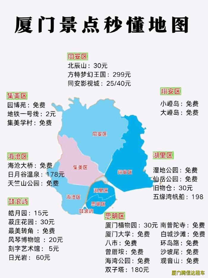廈門自駕游:一份詳盡的必備攻略 廈門自駕游:一份詳盡的必備攻略